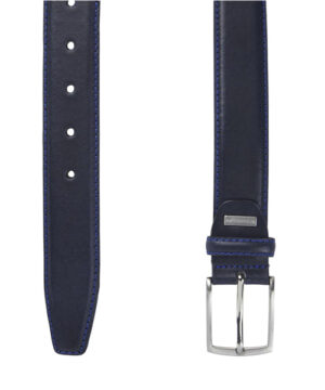 RM-P-43-2025 Klassieke donkerblauwe riem