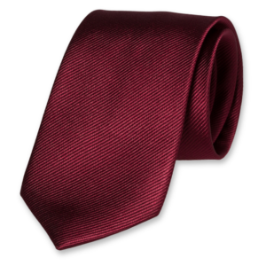 STD-E-026 Zijde stropdas bordeaux